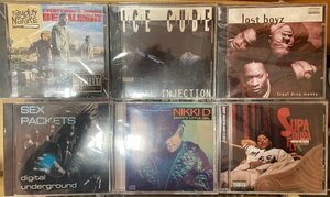 1円スタート！お買い得！ HIPHOP/R&B中古CD約110枚まとめ販売ICE CUBE NIKKI D LOST BOYZ DIGITAL UNDERGROUND 他