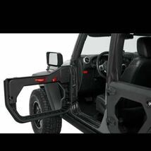 レア 販売終了品 Bestop Core Doors 07-18 Jeep Wrangler JK Unlimited 4ドア ハーフドア 美品 ラングラーJK ベストップ コアドア 札幌市_画像2