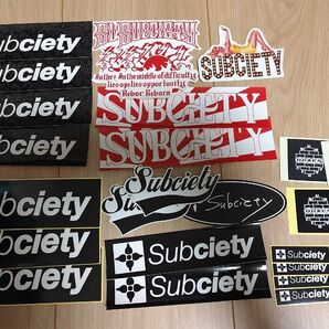 Subciety NineMicrophones　ステッカー　ワッペン