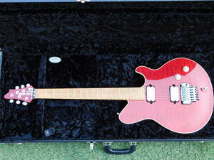 TERRY ROGERS Personal collection Mallie Trans Red Winter Namm 2000 in LA 出品作品 John Suhr制作 10番台 本人用機材 お宝