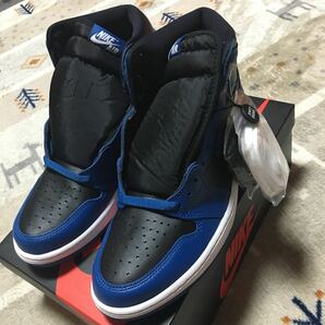 Nike Air Jordan 1 Retro High OG Dark Marina Blue 27.5cm 未使用 元箱 黒タグ 変え紐付き！の画像2