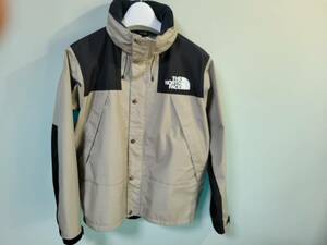 THE NORTH FACE ノースフェイス マウンテンレインテックスジャケット　ゴアテックス　希少色シルトグレー　M　美中古　送料無料