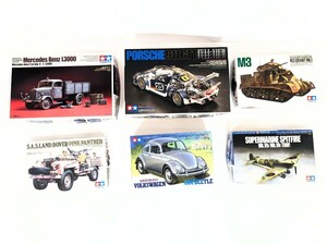 プラモデル まとめて タミヤ TAMIYA 未組立？ベンツ PORSCHE ヴォルクスワーゲン他 8個