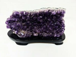  natural stone amethyst raw ore appreciation stone ornament Power Stone purple crystal interior 