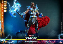 ホットトイズ 1/6 ソー ラブ＆サンダー ソー DX.Ver ボーナスアクセサリー付き 未開封新品 MMS656 Thor HOTTOYS マイティ・ソー_画像4