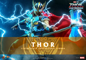 ホットトイズ 1/6 ソー ラブ＆サンダー ソー DX.Ver ボーナスアクセサリー付き 未開封新品 MMS678 Thor HOTTOYS マイティ・ソー