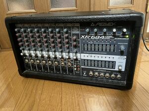 PEAVEY Powered mixer XR684 junk treatment 