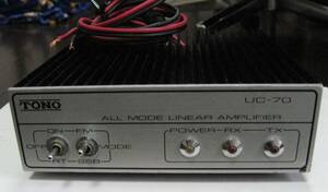 TONO 430MHz linear amplifier UC-70