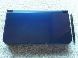 New Nintendo 3DS LL metallic blue Nintendo nintendo body.