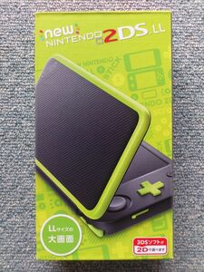 Newニンテンドー2DS LL ブラック ライム かんたんスタートガイド Nintendo 任天堂 本体 ARカード .