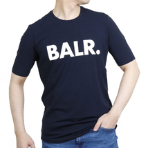 ☆匿名発送☆新品タグ付き ネイビー 日本サイズＭ相当 BALR. ボーラ― クラブアスレティックTシャツ 半袖 丸首 CLUB ATHLETIC T-SHIRT_画像1