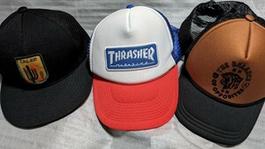 RVCA CALEE THRASHER 他メッシュキャップ 4本 まとめて 送料込