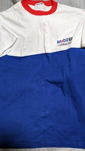 ビンテージ 日本製株式会社イッセイミヤケ Tシャツ Lサイズ IS33-JAR037 Mobil1 RACING 送料込