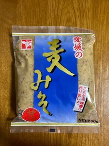 矢野味噌　愛媛の麦みそ　甘口　750g 麦味噌　味噌