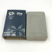 5.1NG-E1496★ZIPPO 長野オリンピック★ジッポ ジッポー シルバー オイルライター lighter 喫煙具 コレクションDA0/DC0_画像5