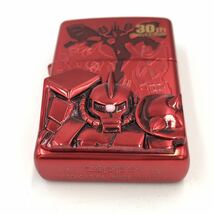 5.14AK-E1575★ZIPPO ガンダム 30周年記念★ジッポー GUNDAM 30th ANNIVERSARY オイルライター 2009年製 lighter 喫煙具 DI0/EA8_画像5