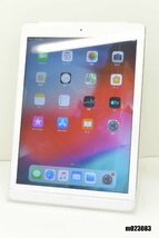 白ロム au SIMロックあり Apple iPad Air Wi-Fi+Cellular 16GB iPadOS12.5.7 シルバー MD794J/A 初期化済 【m023083】_画像1