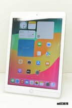 Wi-Fiモデル Apple iPad6 Wi-Fi 32GB iPadOS17.4.1 シルバー MR7G2J/A 初期化済 【m023078】_画像1