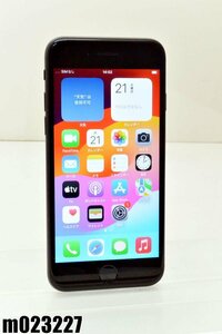 白ロム au Apple iPhoneSE(第2世代) 64GB iOS17.4.1 ブラック MHGP3J/A 初期化済 【m023227】