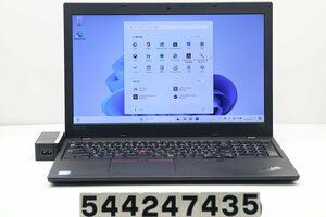 Lenovo ThinkPad L590 Core i5 8265U 1.6GHz/8GB/256GB(SSD)/15.6W/FWXGA(1366x768)/Win11 カメラ不良 【544247435】