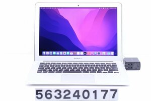 Apple MacBook Air A1466 Early 2015 Core i5 5250U 1.6GHz/4GB/256GB(SSD)/13.3W/WXGA+(1440x900)/macOS Monterey 【563240177】