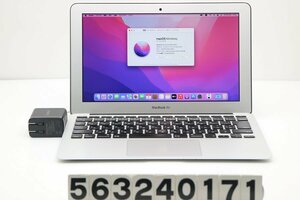 Apple MacBook Air A1465 Early 2015 Core i7 5650U 2.2GHz/4GB/256GB(SSD)/11.6W/FWXGA(1366x768)/macOS Monterey 【563240171】