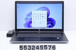 hp ProBook 470 G5 Core i7 8550U 1.8GHz/8GB/256GB(SSD)/17.3W/FHD(1920x1080)/Win11/GeForce 930MX 【553245576】