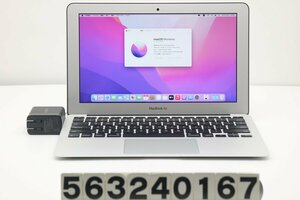 Apple MacBook Air A1465 Early 2015 Core i5 5250U 1.6GHz/8GB/512GB(SSD)/11.6W/FWXGA(1366x768)/macOS Monterey 【563240167】