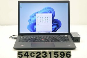 Lenovo ThinkPad X13 Gen2 Ryzen 5 Pro 5650U 2.3GHz/8GB/256GB(SSD)/13.3W/WUXGA(1920x1200)/LTE/Win11 【54C231596】