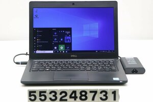 DELL Latitude 5280 Core i5 7200U 2.5GHz/8GB/256GB(SSD)/12.5W/FWXGA(1366x768)/Win10 外装破損 バッテリー劣化 【553248731】