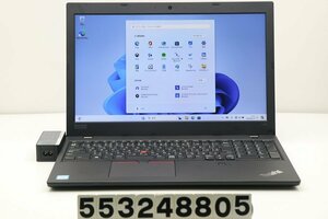 Lenovo ThinkPad L580 Core i5 8250U 1.6GHz/8GB/256GB(SSD)/15.6W/FWXGA(1366x768)/Win11 外装ヒビ 【553248805】