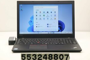 Lenovo ThinkPad L580 Core i3 8130U 2.2GHz/8GB/256GB(SSD)/15.6W/FWXGA(1366x768)/Win11 【553248807】