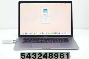 Apple MacBook Pro A1990 2018 スペースグレイ Core i7 8750H 2.2GHz/16GB/500GB(SSD)/Radeon Pro 555X 液晶ムラ 【543248961】