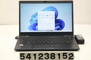 【ジャンク品】dynabook dynabook G83/DN Core i5 8250U 1.6GHz/8GB/256BG(SSD)/Win11 バッテリー完全消耗 液晶表示不良 【541238152】