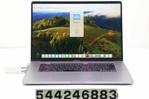 Apple MacBook Pro A2141 2019 スペースグレイ Core i9 9980HK 2.4GHz/64GB/2TB(SSD)/16W/WQXGA/Radeon Pro 5500M 【544246883】