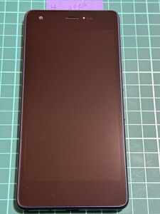 au KYV44 Qua phone QZ インディゴ 美品　SIMロック解除済