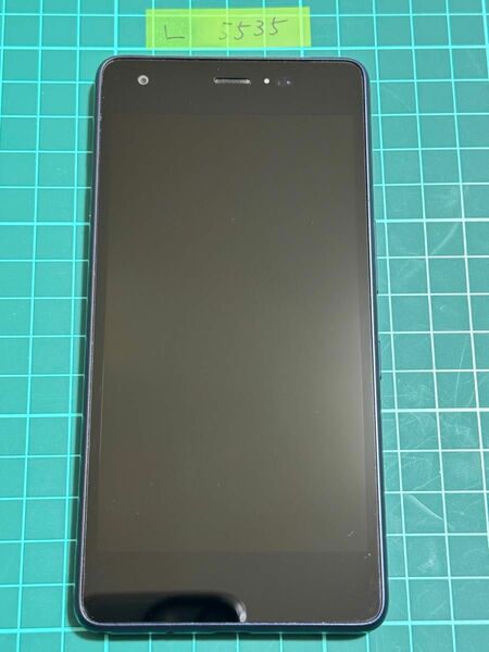 au KYV44 Qua phone QZ インディゴ 美品　SIMロック解除済