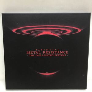 【3S10-138】送料無料 BABYMETAL METAL RESISTANCE - THE ONE LIMITED EDITION - CD + Blu-ray