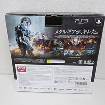 SONY ソニー PS3 PlayStation3 250GB METAL GEAR RISING REVENGEANCE ソフト無し 斬撃モデル CECH-4000B 通電確認済み_画像10