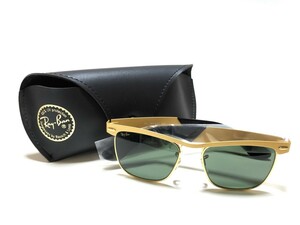 希少 未使用？ B&L USA ボシュロム レイバン RAY BAN ウェイファーラー メタル デラックス WAYFARER METAL DX 米国製