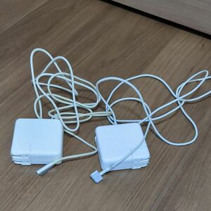 【ジャンク】Apple純正 MagSafe1 MagSafe2 アダプター 2個セット