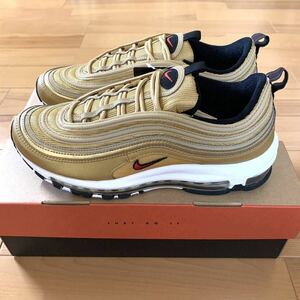 NIKE AIR MAX 97 OG ナイキ エアマックス97 オリジナル スニーカー メタリックゴールド 金 US8.5 26.5cm 国内正規品 新品未使用 限定 復刻