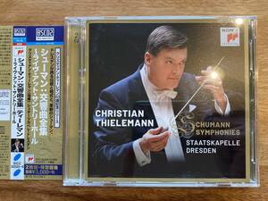 【合わせ買い不可】 シューマン:交響曲全集 ライヴアットサントリーホール CD クリスティアンティーレマン、シュターツ