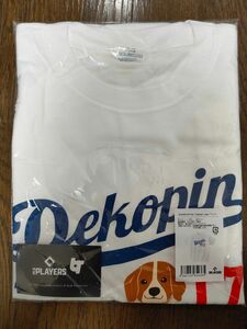 MLB正規品 デコピン 大谷翔平 白 Lサイズ Tシャツ dekopin White ホワイト SHOHEI OHTANI