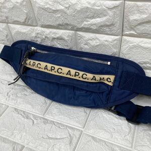  прекрасный товар A.P.C A.P.C. сумка "body" сумка-пояс темно-синий сумка сумка на плечо мужской женский 