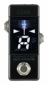 即決◆新品◆送料無料KORG PB-X-MINI ペダル チューナー ULTRA BUFFER搭載 Pitchblack X mini