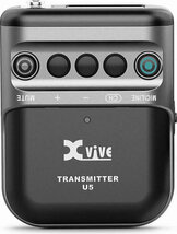 即決◆新品◆送料無料XVIVE U5 [送信機x1+ピンマイクx1+受信機x1] デュアルチャンネル・デジタル・ワイヤレスマイク システム_画像4