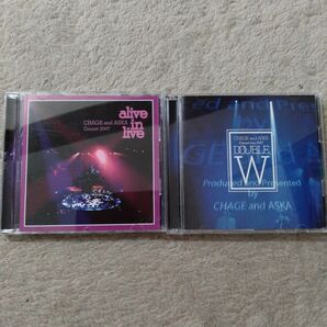 CHAGE and ASKA Concert 2007 alive in live DVD　2枚セット