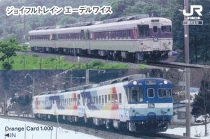 ジョイフルトレインエーデルワイス　JR東日本盛岡支社オレンジカード