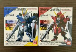 FW GUNDAM CONVERGE ♯24 ライジングフリーダムガンダム + イモータルジャスティスガンダム